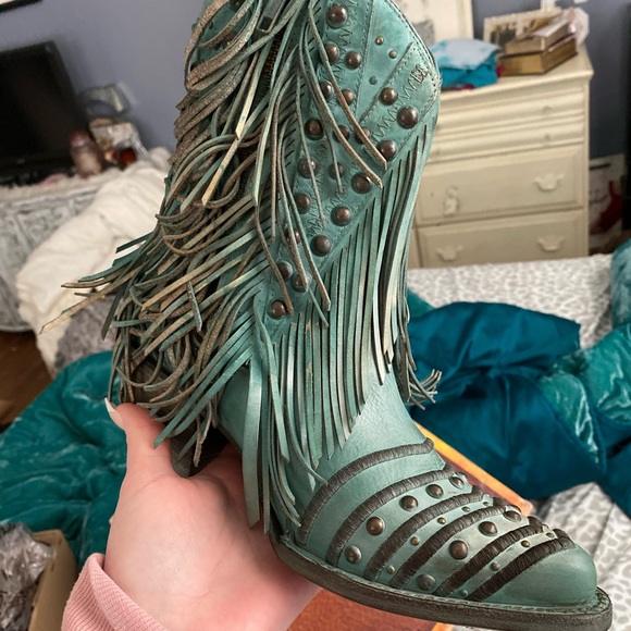 NIB CORRAL COWBOY BOOTIES - Picture 1 of 2